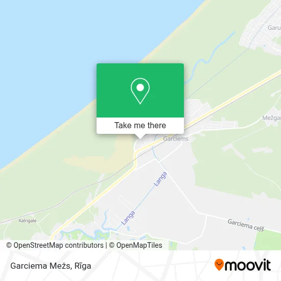 Garciema Mežs map