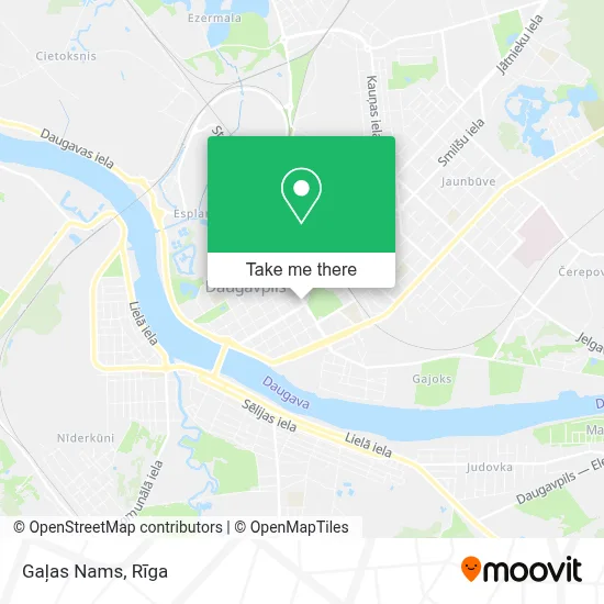 Gaļas Nams map