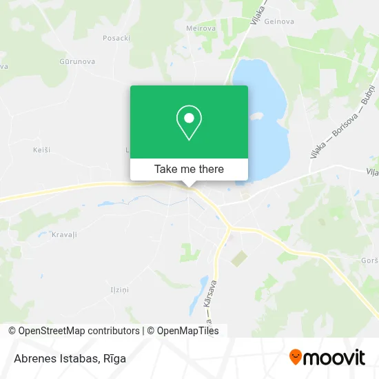 Abrenes Istabas map