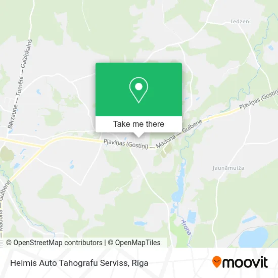Helmis Auto Tahografu Serviss map