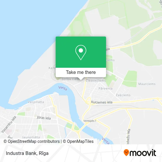 Industra Bank map