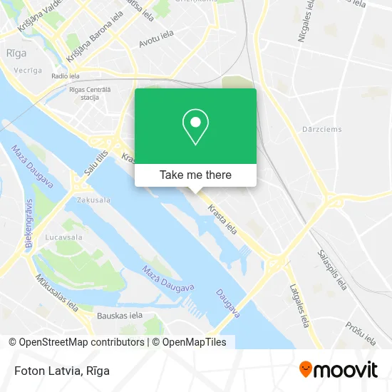 Foton Latvia map