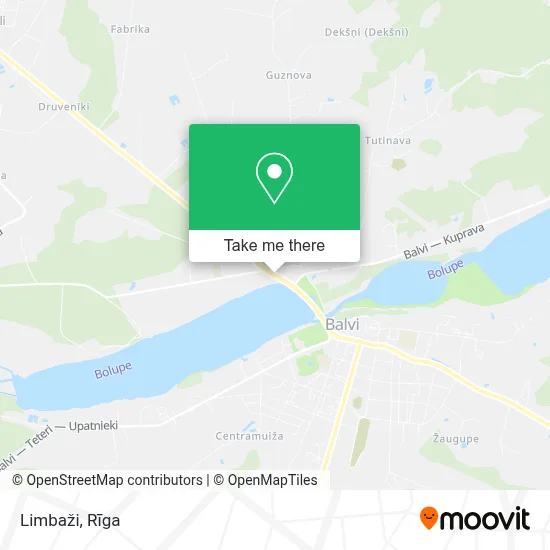 Limbaži map