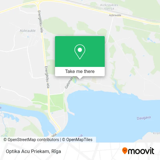 Optika Acu Priekam map
