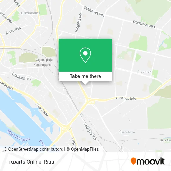 Fixparts Online map