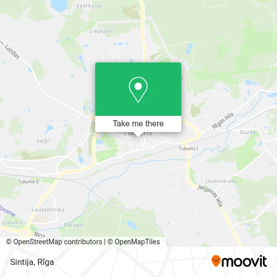 Sintija map