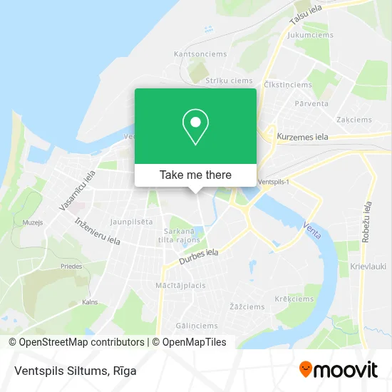 Ventspils Siltums map