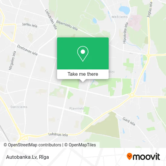 Autobanka.Lv map
