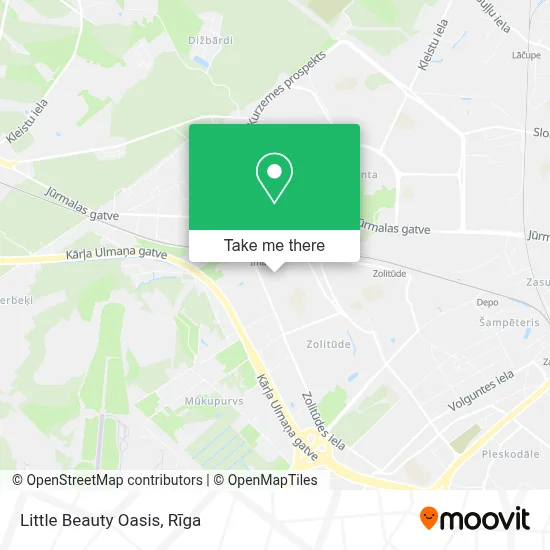 Little Beauty Oasis map
