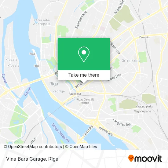 Vina Bars Garage map