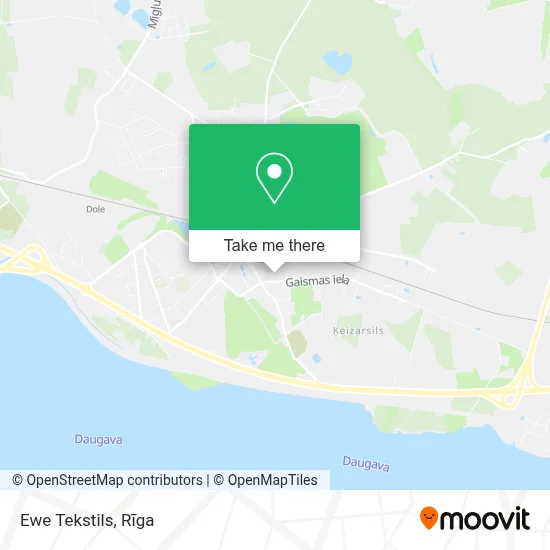 Ewe Tekstils map