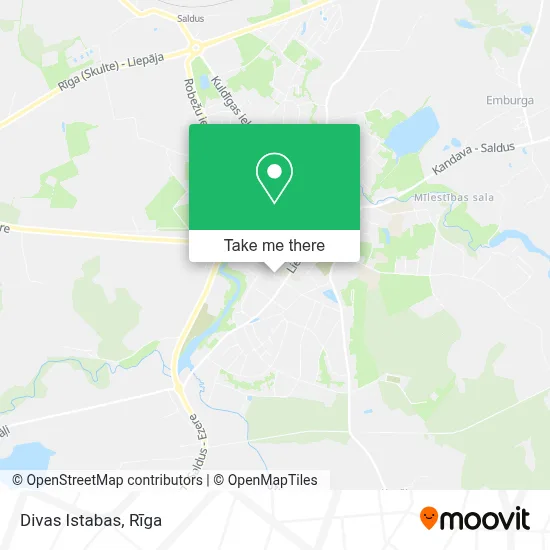 Divas Istabas map