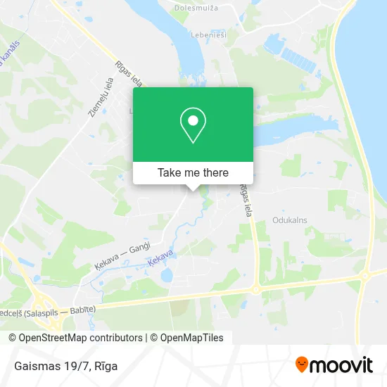 Gaismas 19/7 map