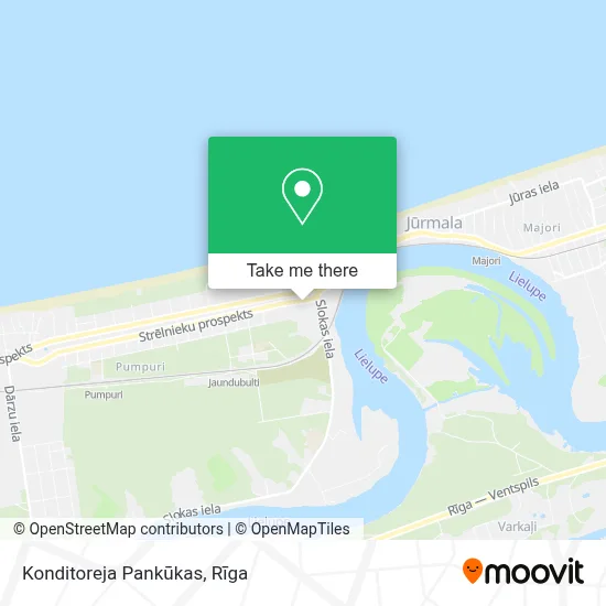 Konditoreja Pankūkas map
