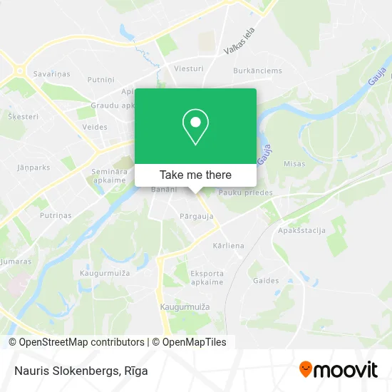 Nauris Slokenbergs map