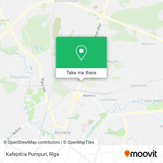 Kafejnīca Pumpuri map