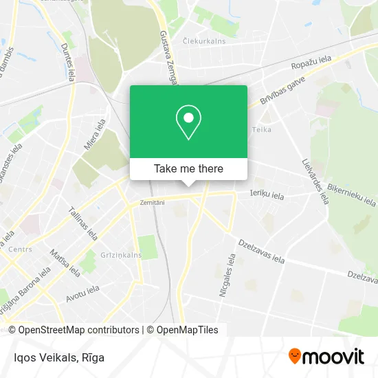 Iqos Veikals map