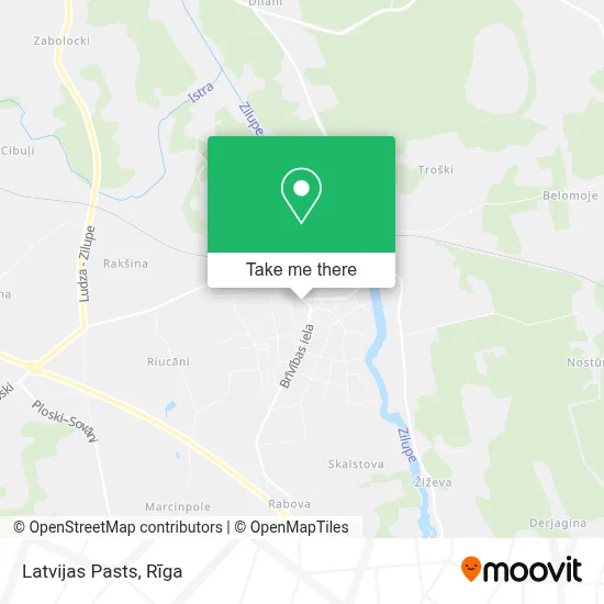 Latvijas Pasts map