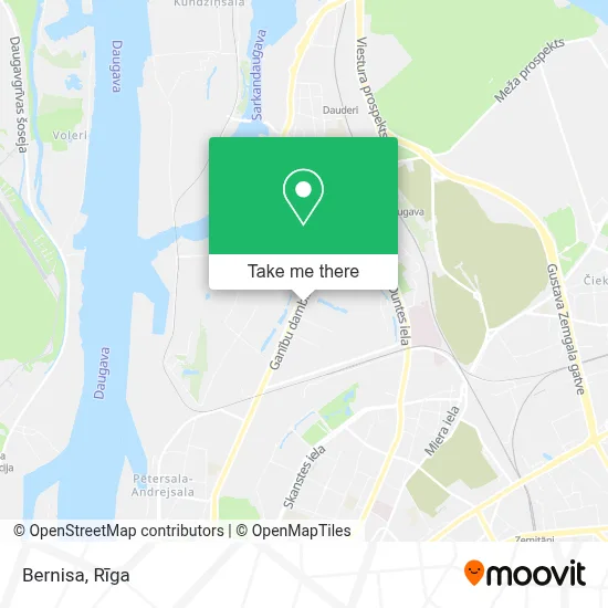 Bernisa map
