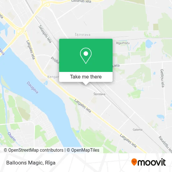 Balloons Magic map