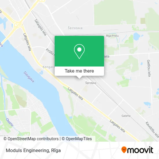Moduls Engineering map
