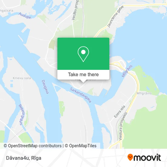 Dāvana4u map