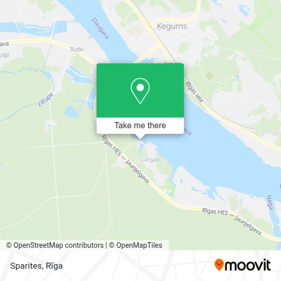 Sparites map