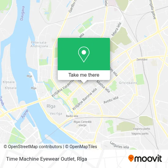 Time Machine Eyewear Outlet map