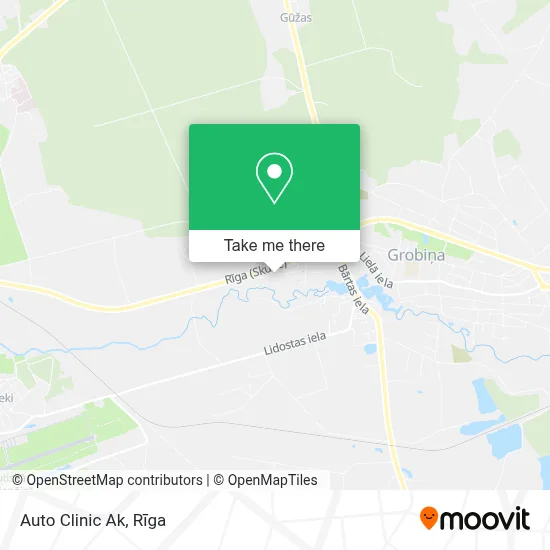 Auto Clinic Ak map