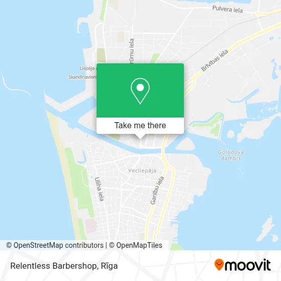 Relentless Barbershop map