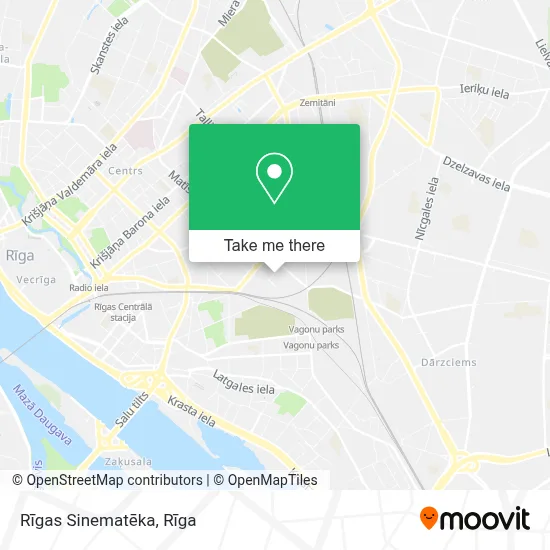Rīgas Sinematēka map