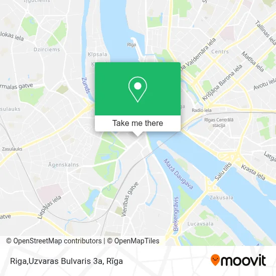 Riga,Uzvaras Bulvaris 3a map