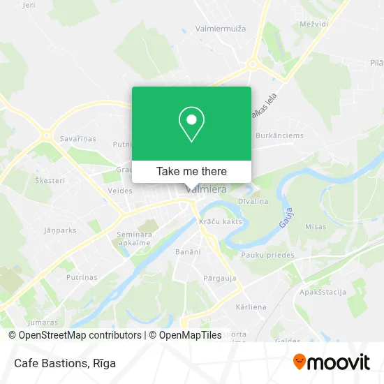 Cafe Bastions map