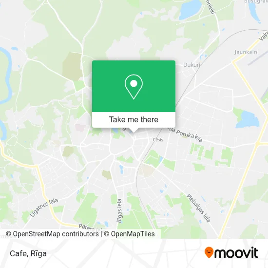 Cafe map
