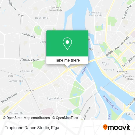 Tropicano Dance Studio map
