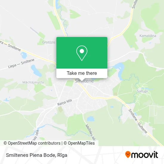 Smiltenes Piena Bode map