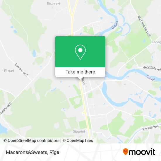 Macarons&Sweets map