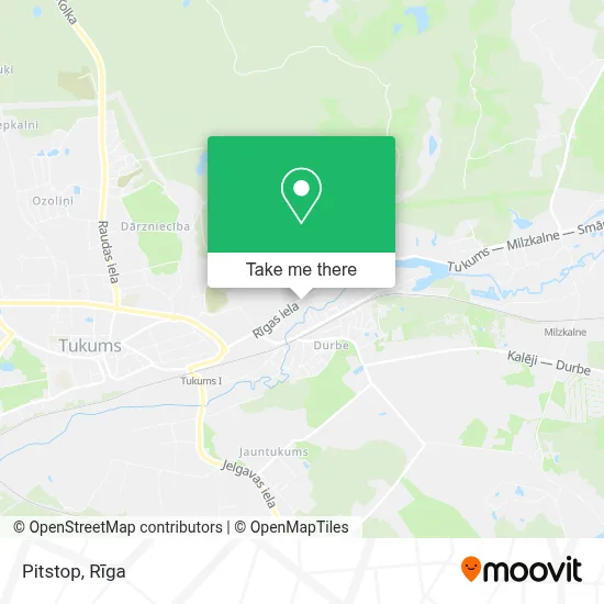 Pitstop map