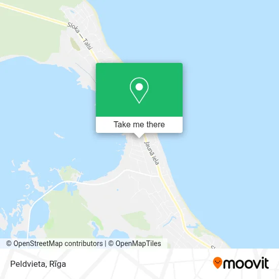 Peldvieta map