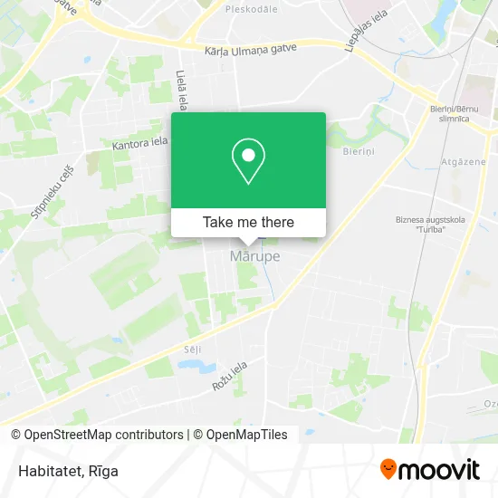 Habitatet map