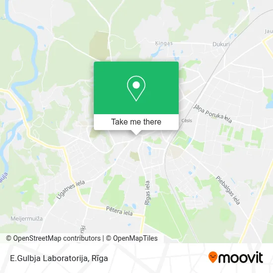 E.Gulbja Laboratorija map