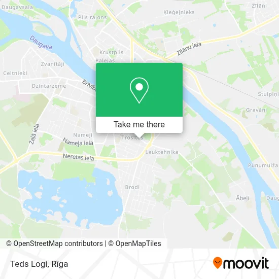 Teds Logi map