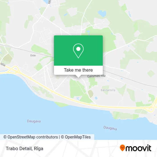 Trabo Detail map