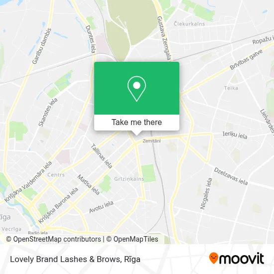 Lovely Brand Lashes & Brows map