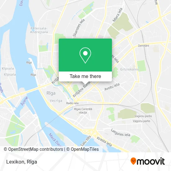 Lexikon map