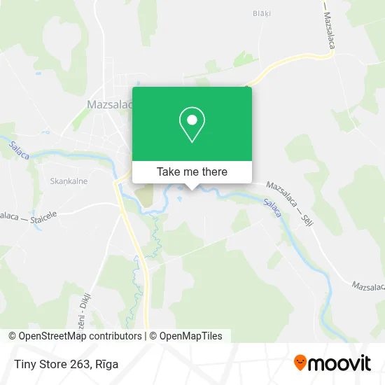 Tiny Store 263 map