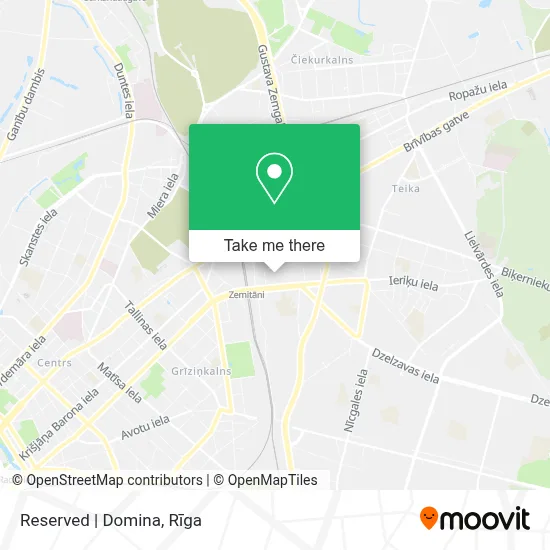 Reserved | Domina map