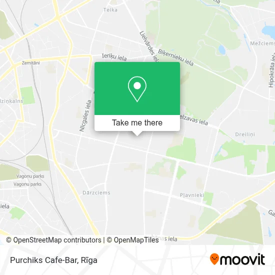 Purchiks Cafe-Bar map
