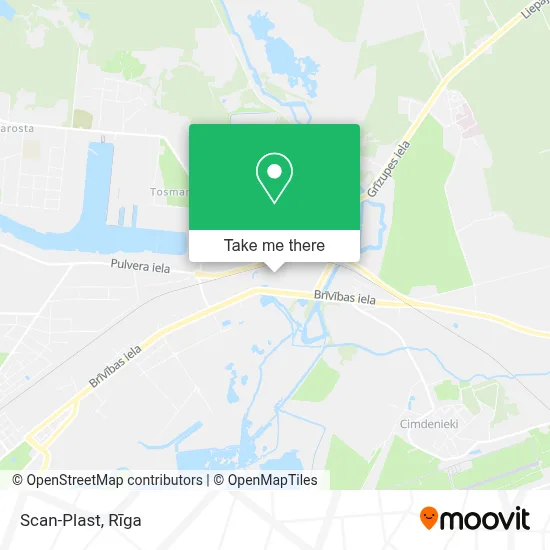 Scan-Plast map