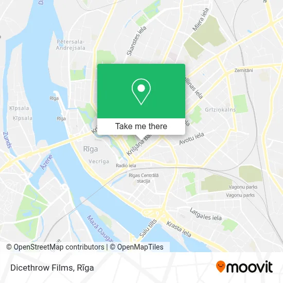 Dicethrow Films map